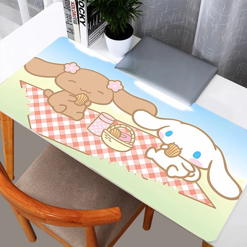 Tappetino per mouse Cinnamoroll xxl Accessori da gioco PC Gamer alfombrilla xxl Tappetino per scrivania per computer Tappetino per mouse per tastiera Varmilo