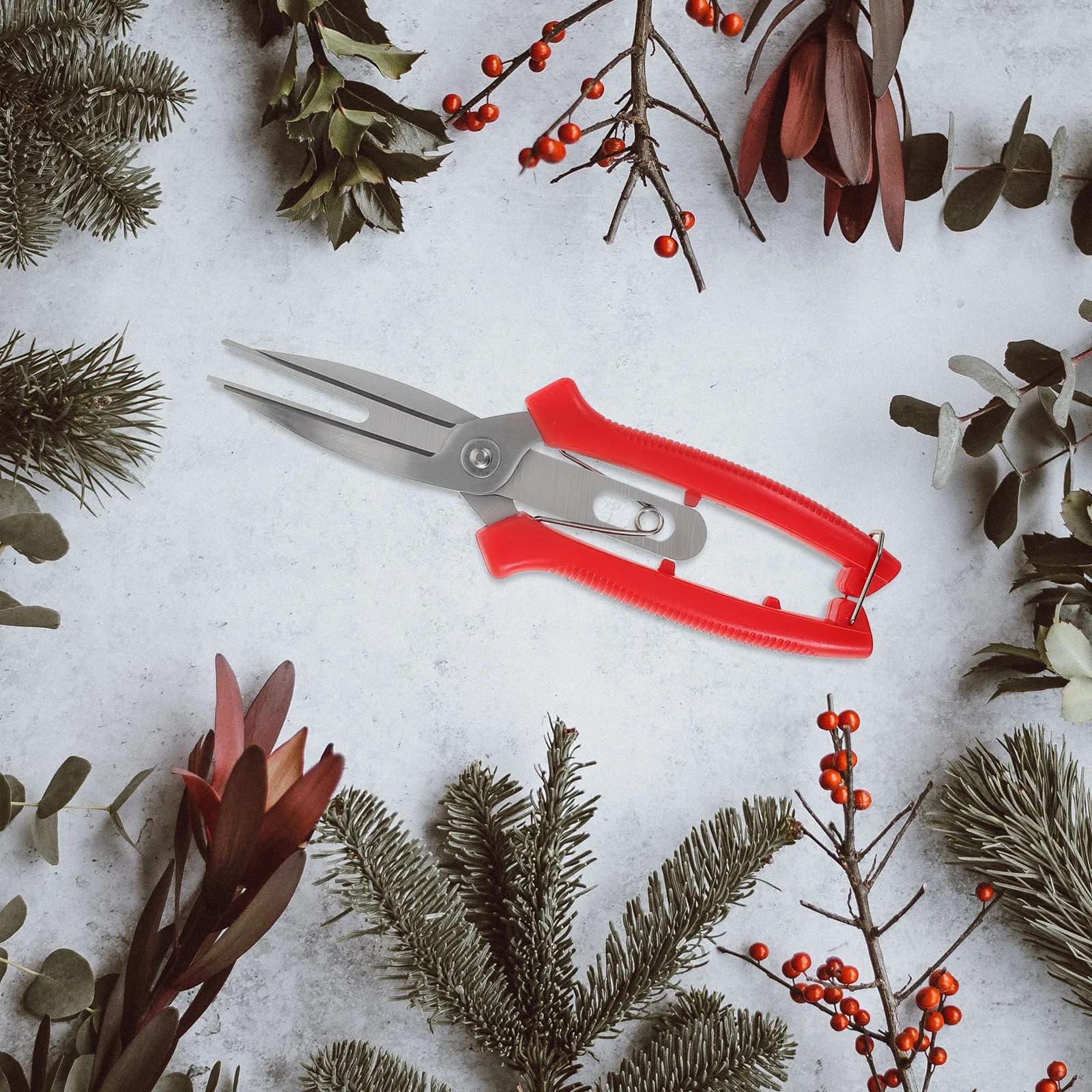 Professional Garden Pruning Shears Lightweight PP Iron Material Ergonomic Handle for Branch Trimming Flower Pruning Fruit