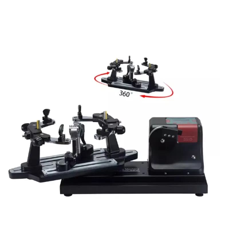 Macchina per incordare la racchetta da badminton CNC universale, macchina per incordare le racchette da tennis M8, accessori