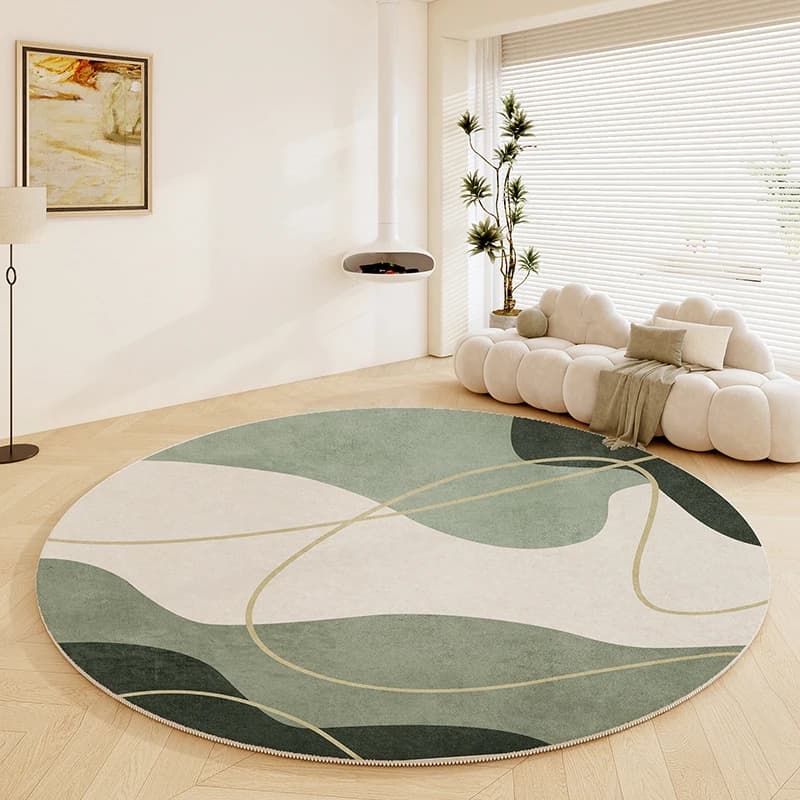 Tappeti in stile nordico per camera da letto soffice morbido tappeto guardaroba luce lusso soggiorno decorazione tappeto astratto spesso tappetino antiscivolo