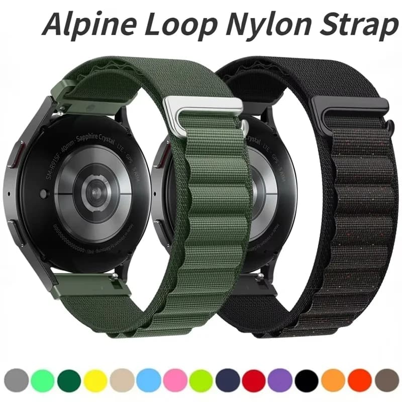 Alpine Loop For Samsung Samsung Galaxy Watch 7/FE/6/5 Pro/4 Classic 45mm 44/40mm Nylon band sport bracelet Huawei watch GT4/3/2e