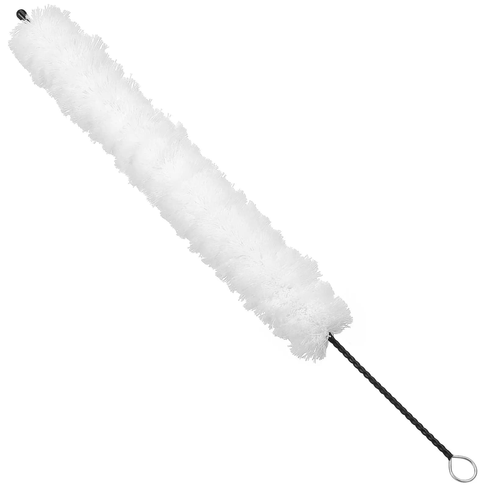 Flute Cleaning Brush with White Cotton Head and Braided Wire, Lightweight, Professional, Musical Instrument Cleaning Accessories