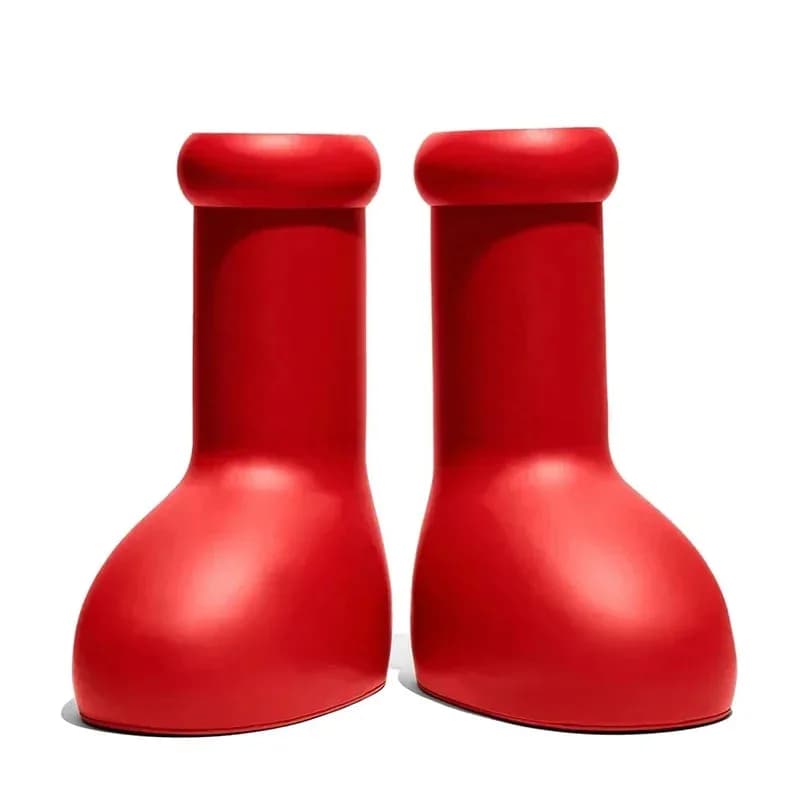 2026 Unisex Men Women Big Red Boot For Adult Kids Astro Boy Boots Shoes