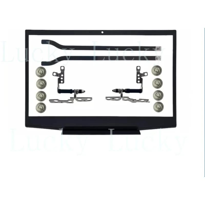 Nuovo per HP Pavilion 15-CX TPN-C133: Cover posteriore LCD / Cornice anteriore / Cerniere / Viti