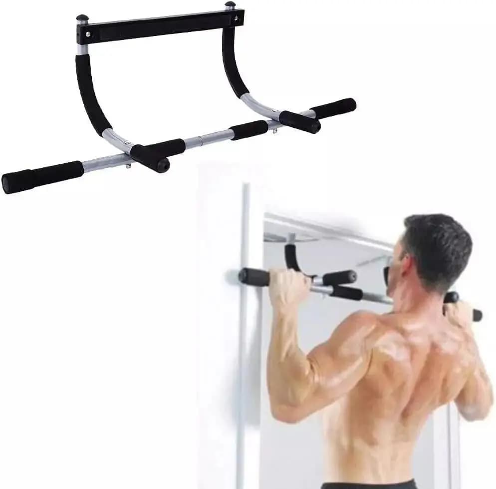 Heavy Duty Pull Up Bar for Doorway, 330 lbs Capacity, Portable Upper Body Workout Bar for Strength Training
