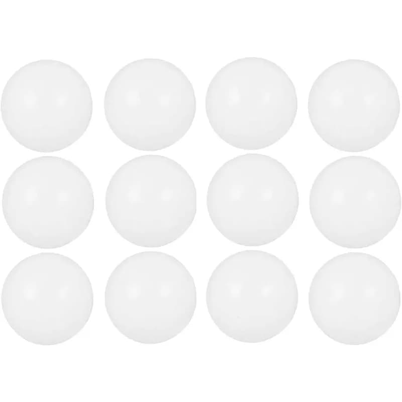 Palline da Ping Pong di Qualità Bianche - Confezione da 12 - ABS