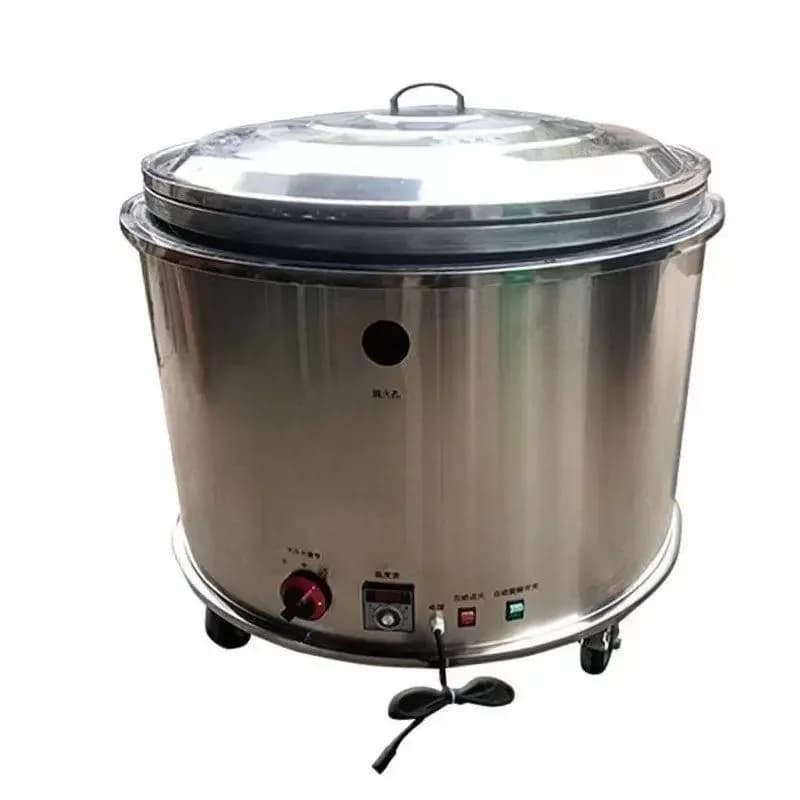Automatic large-capacity large-scale pan, energy-saving frying dumpling pan, multi-function