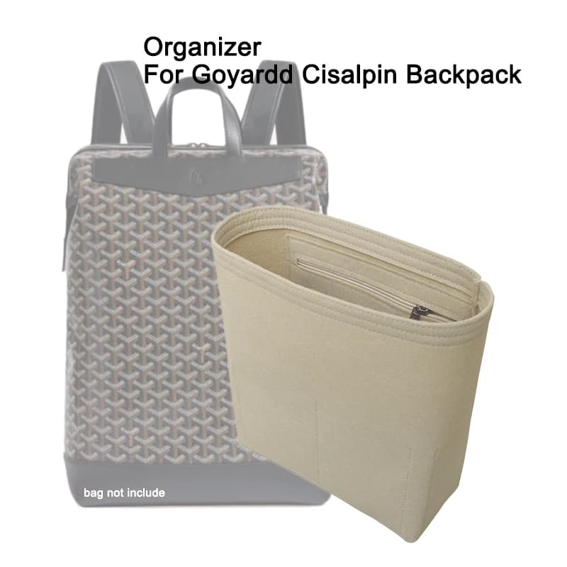 Per Goyad Cisalpin zaino fodera Organizer inserto borsa scomparto smistamento borsa borsa da viaggio conservazione pacchetto di finitura