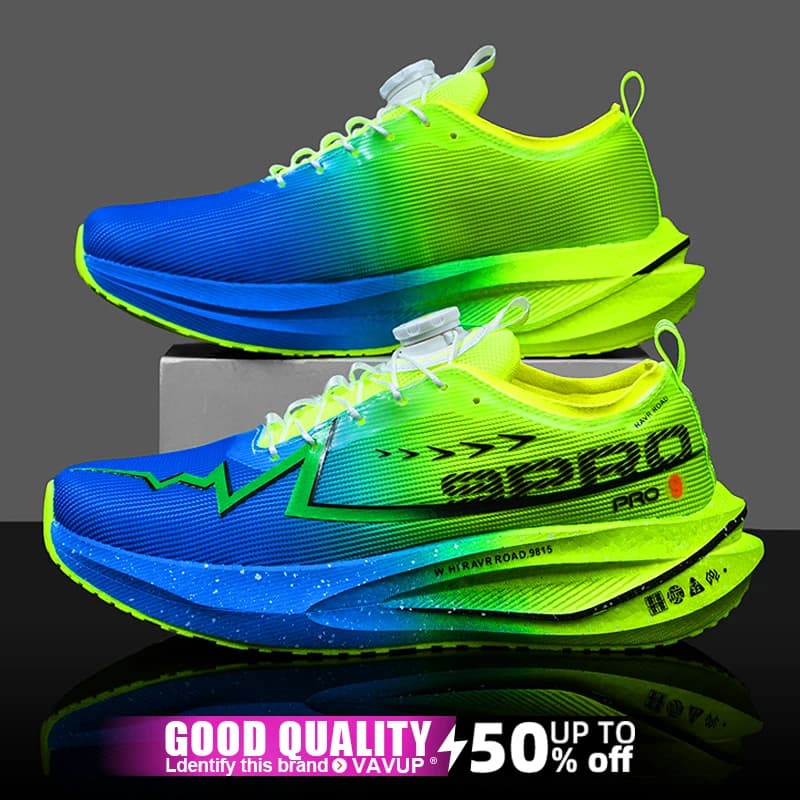 Men's Running Shoes for Marathon Sports Speciality Light Breathable Women's Fashionable Athletic Gymnastics Shoe With Carbon Edge