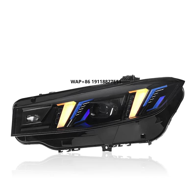 Nuovo per 3 Serie G20 G28 Gruppo faro 12V 6000K Luci di marcia diurna Parti automobilistiche