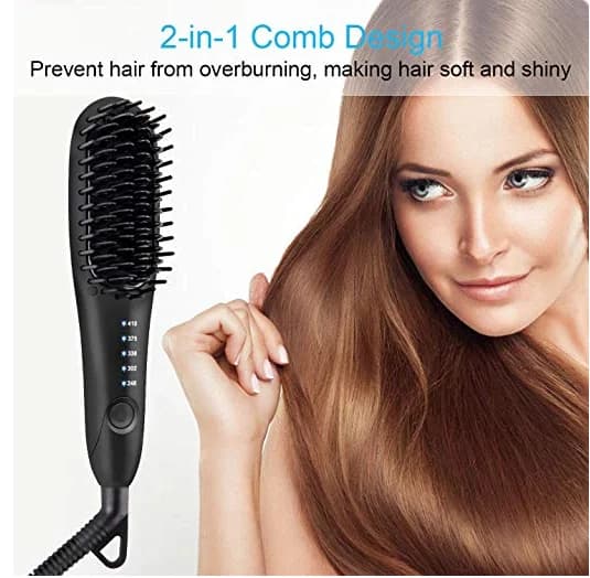Hot sale hair plate brush electric plate hair plate permanent hair comb plate for beard