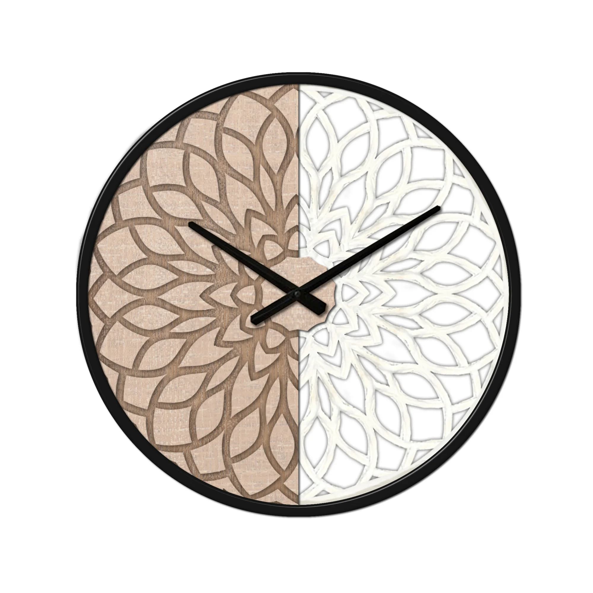 Orologio da Parete in Legno Moderno e Creativo da 60cm, Design Semplice per Camera da Letto, Decorazione, Vendita all'Ingrosso, Dropshipping DDP