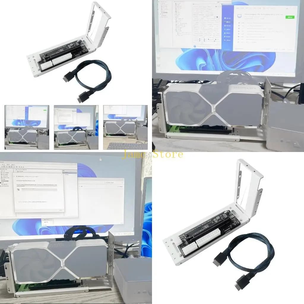 LX0B M.2 Scheda grafica esterna Supporto GPU Supporto dock Scheda adattatore per notebook PCIe Gen4