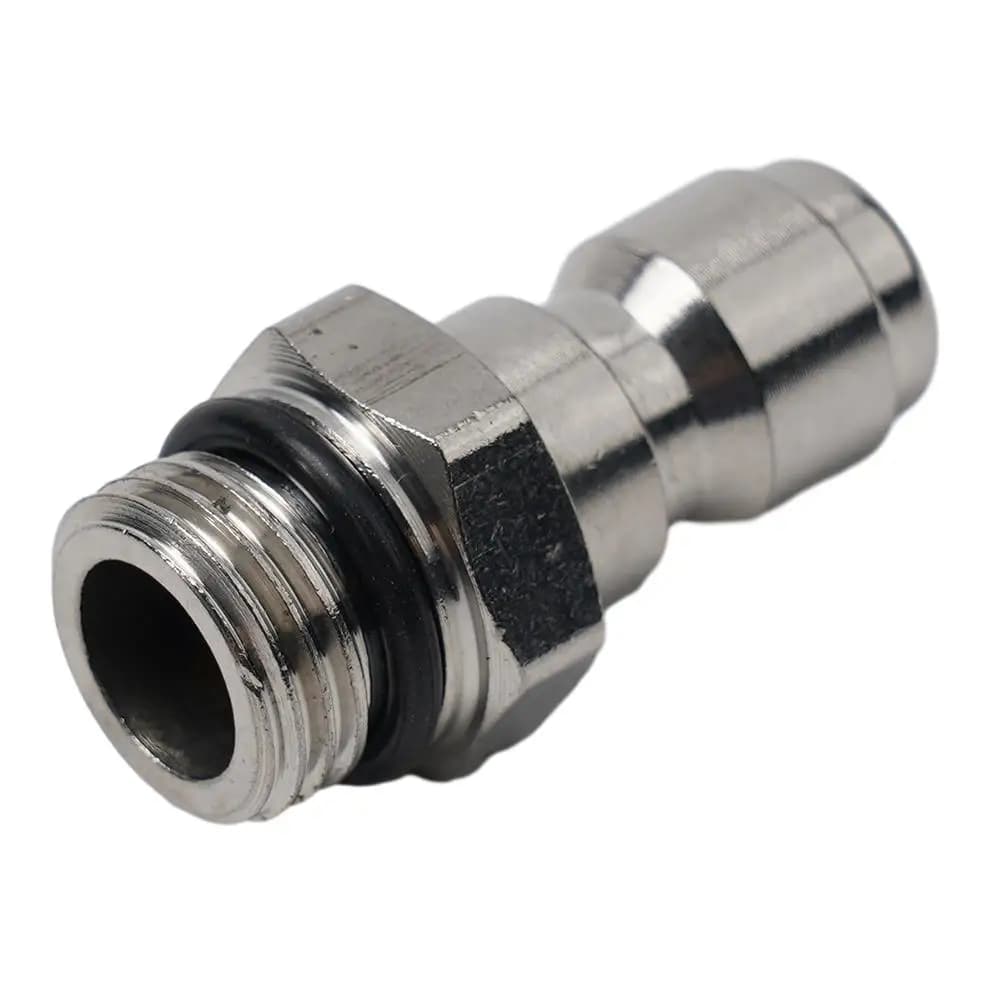 G1/4 High Pressure Washer Coupler Copper Quick Connect Fitting Male Thread Accessorie Car Washer Adapter Garden Irrigation Joint