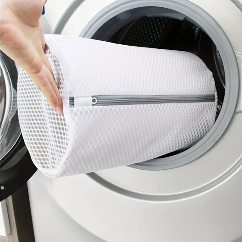 Durable mesh shoe cleaning bag -360 ° Protection, reusable sports shoes and bag for washing sports shoes, with zip closure