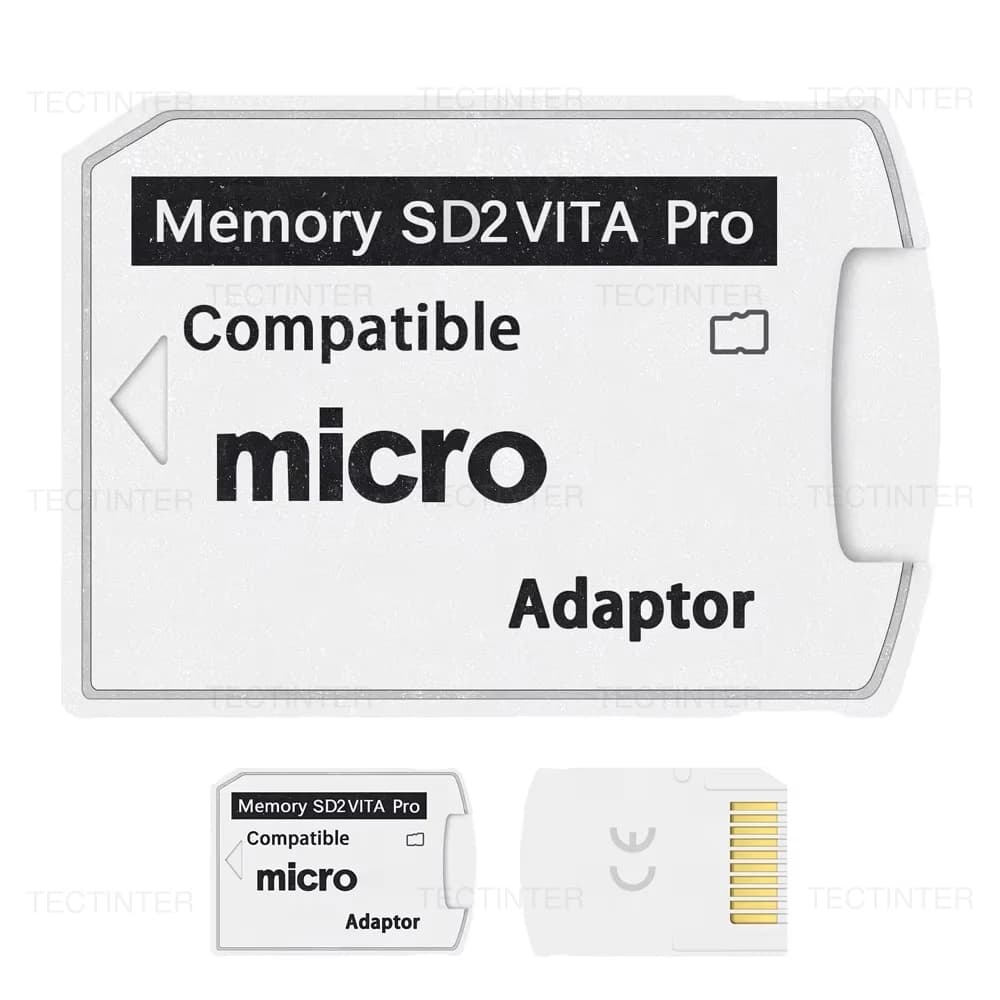 SD2VITA Versione 6.0 Scheda di Memoria Adattatore Slot Singolo per PS Vita PSV 1000/2000 3.65 Sistema HENkaku Lettore di Schede di Gioco SD TF