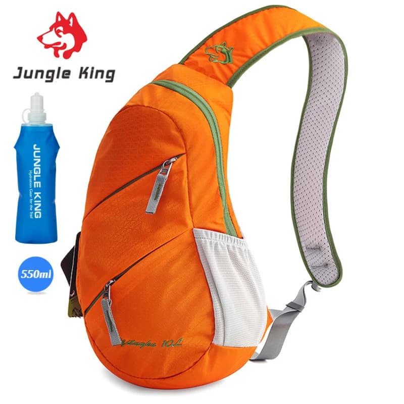 JUNGLEKING CY2328 Marathon Jogging cycling ride hydration belt chest bag marsin door phone for 550ml water bottle