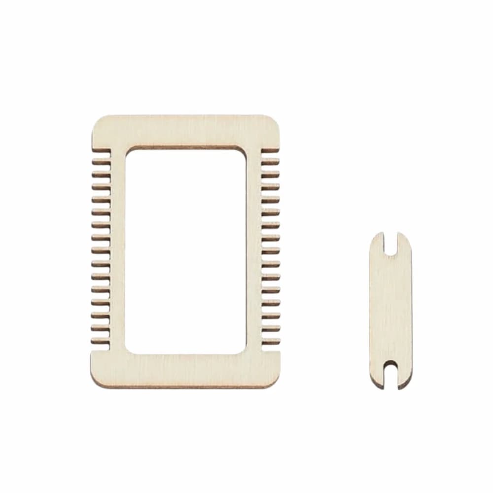 New Lightweight Wooden Sewing Kit Easy Operate Hand Woven Yarn Weaving Tools DIY Craft Weaving Loom Kit For Weaving Lovers