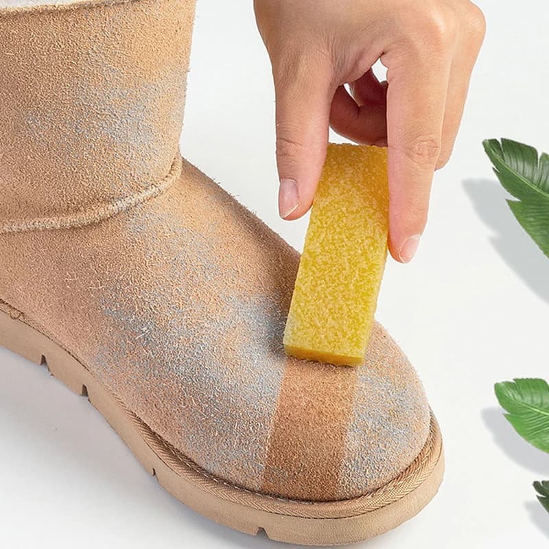 Gomma per la pulizia Pelle scamosciata opaca Cura delle scarpe Detergente per la pelle Detergente per scarpe