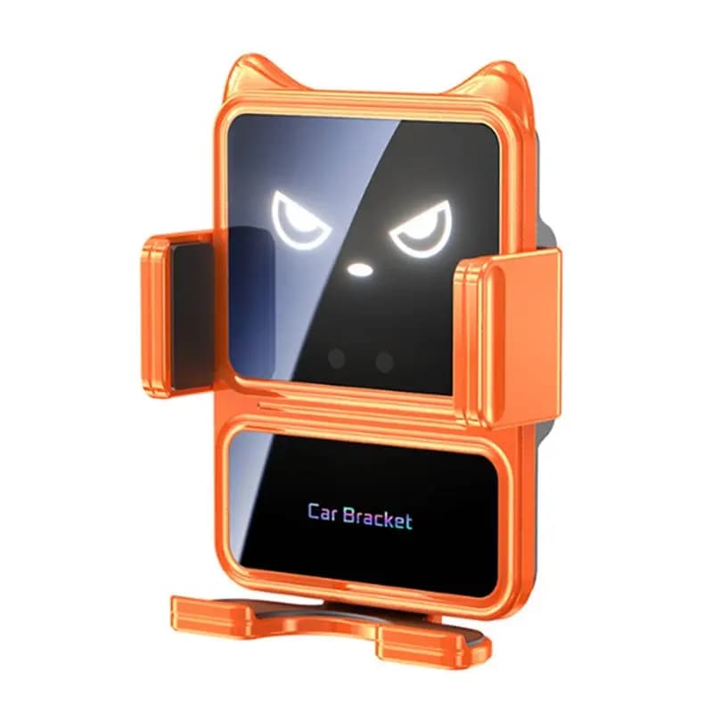 X39A-Wireless Charging Car Phone Inductive Clamping Holder For Phone Android Mobile Phone Bracket