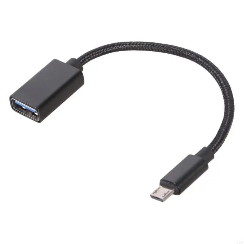 Cavo OTG a doppia interfaccia Adattatore OTG portatile con alloggiamento in alluminio Cavo trasferimento dati Lunghezza 150