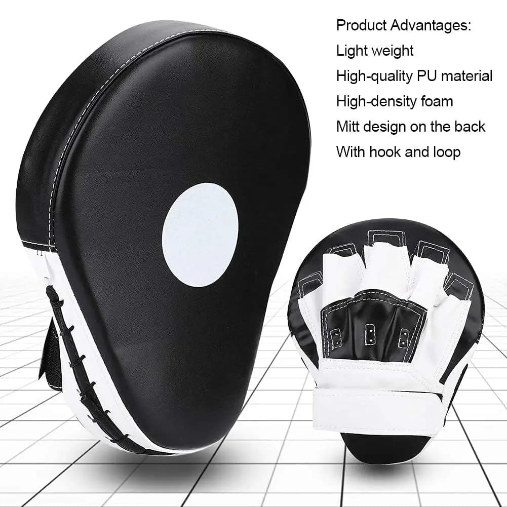 Boxing Bag Curved Boxing Equipment Focus Boxing Bags for Taekwondo Muay Thai Karate Adult Children PU Training Zampe Pad