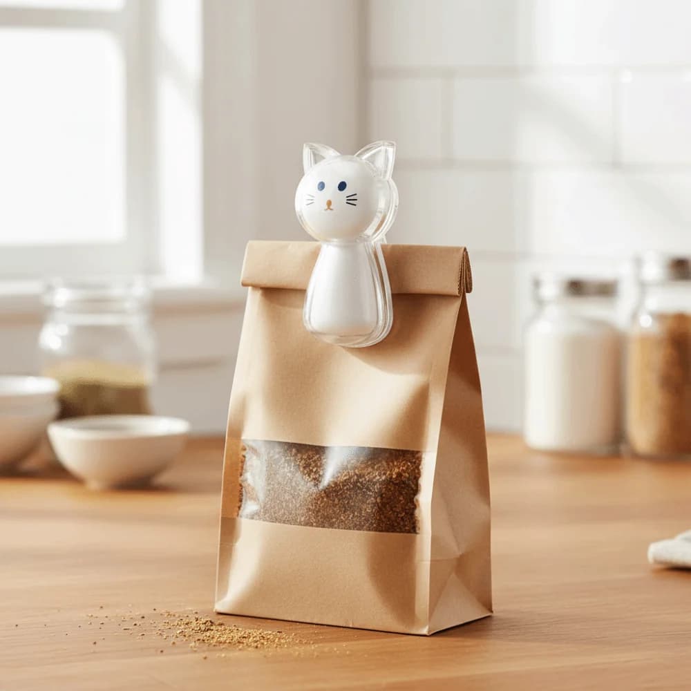 Moisture-proof Food Sealing Clip Tightly Seals Strong Clip Potato Chip Bag Clamp Keep Food Fresh Non-slip Cartoon Sealing Tool