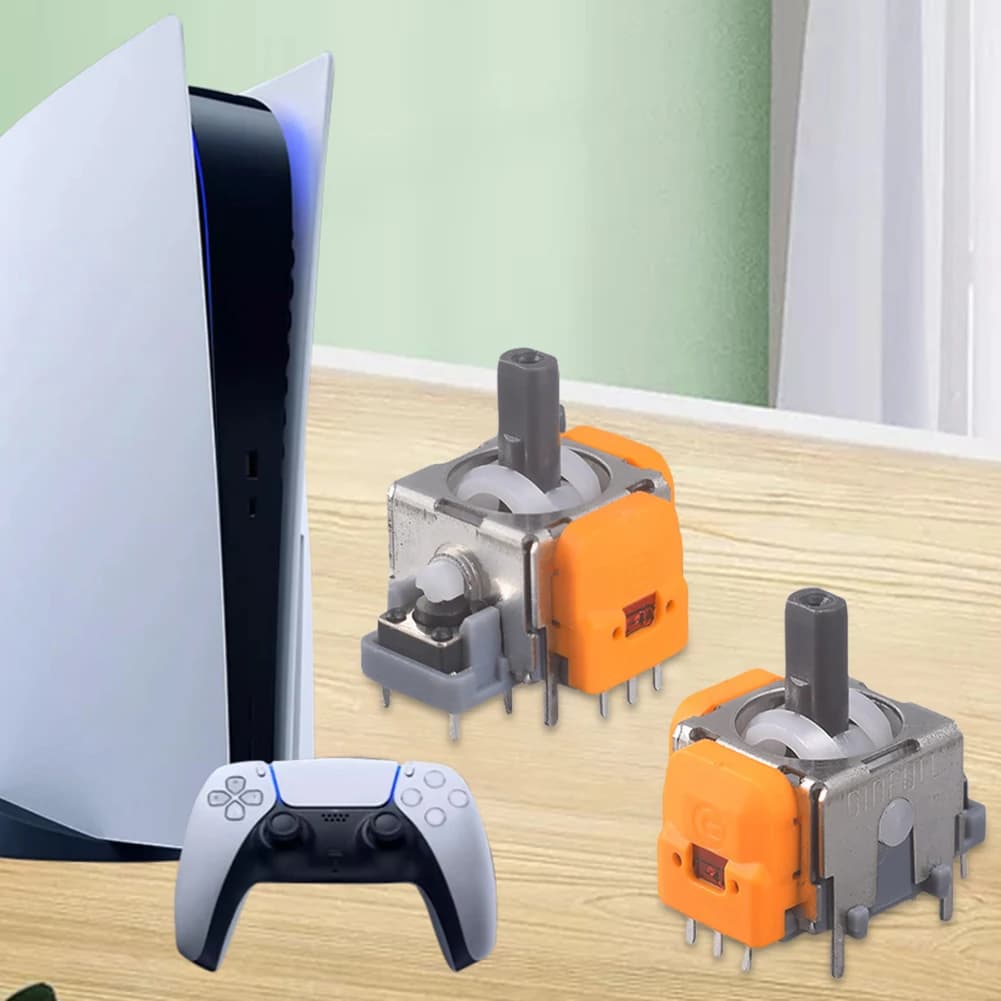 Joystick Analogico 3D a Effetto Hall di Ricambio per Controller PS5/PS4/Xbox/Switch One/Series - Parte di Ricambio e Accessorio