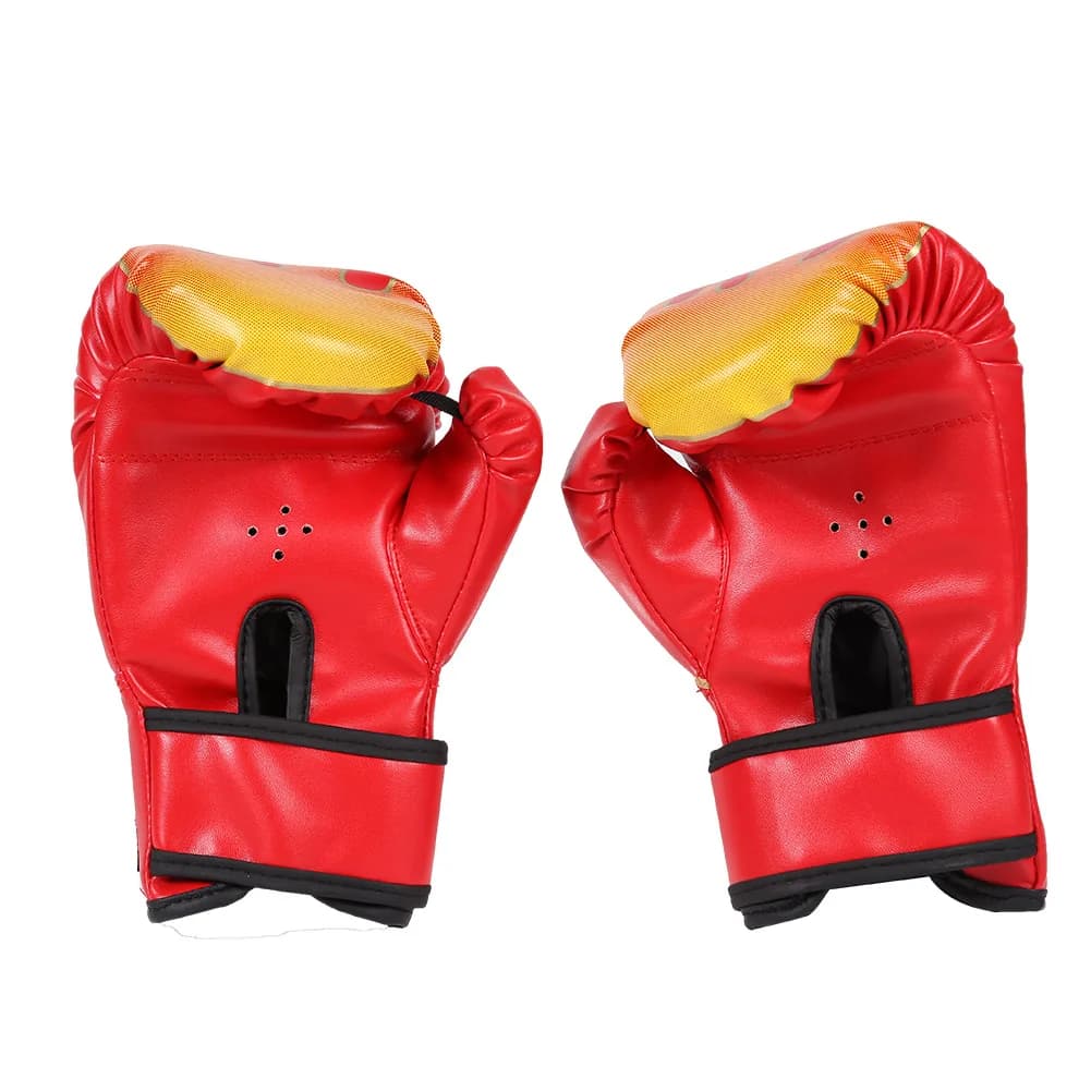 2 PU Leather Children's Boxing Gloves, Breathable Training Gloves for Muay Thai and Taekwondo, for Boxing Bag