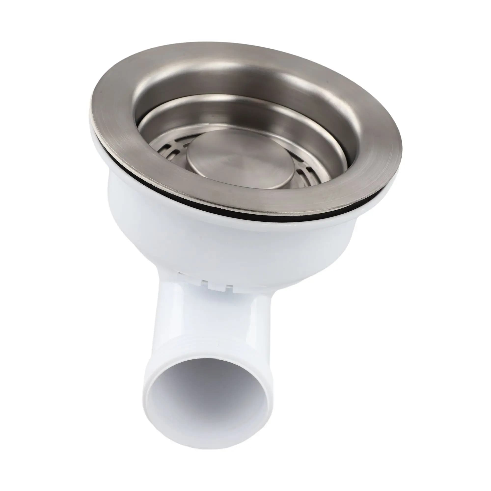 Kit di rifiuti da cucina Filtro per lavello per uso quotidiano Cestino facile da rimuovere Estetica moderna per lavello da cucina standard come mostrato