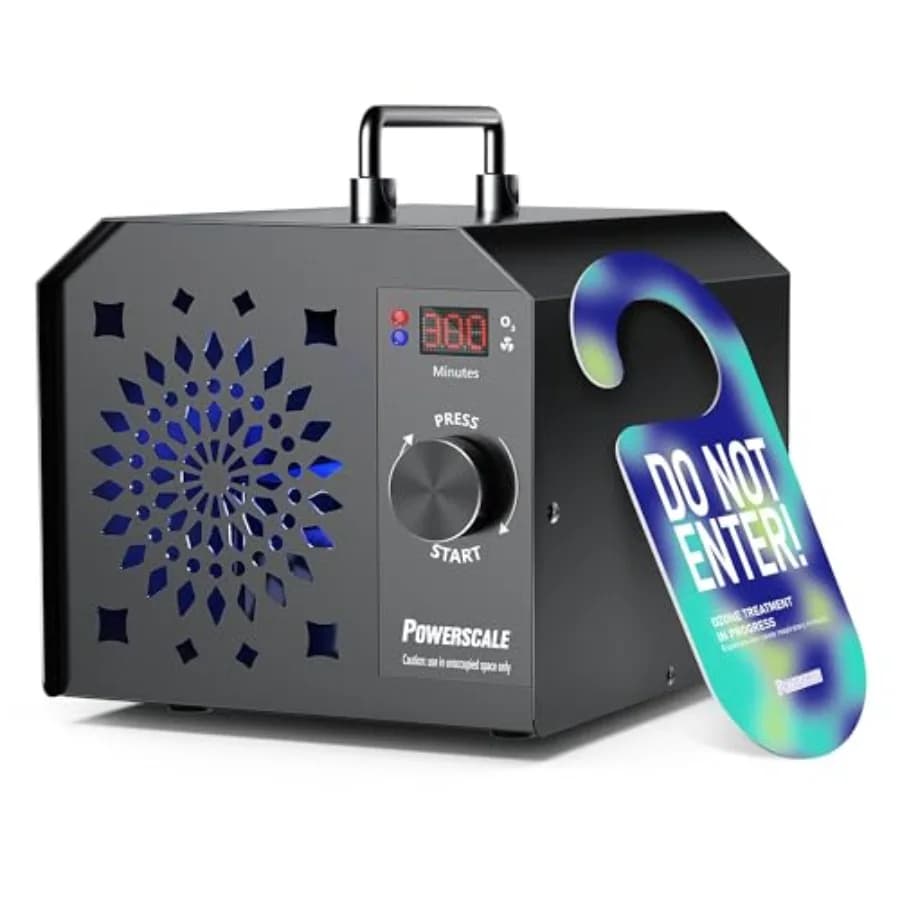 Generatore di Ozono 90000mg/h O3 con Controllo Intelligente, Eliminatore di Odori, Macchina Commerciale per la Rimozione degli Odori per Casa, Auto, Animali Domestici