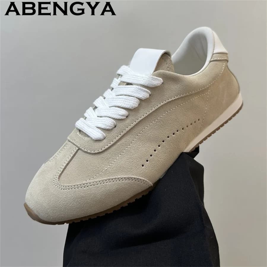 Women's and Men's Casual Shoes Spring Summer Comfortable and Breathable Running Shoes Oxford Sneakers with Bottom Lacing Shoes Mujer