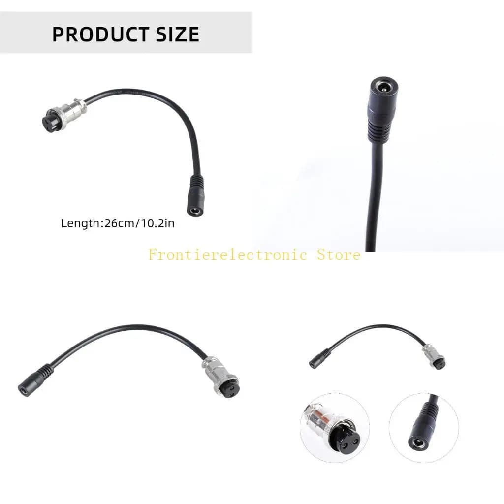 G8DB Cavo alimentazione alte prestazioni da 5,5x21 mm a GX20 2 pin Femmina Supporto 150 W per laptop con stazione lungo