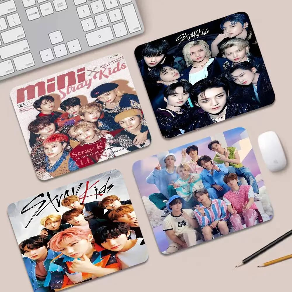 Kpop S-Stray K-Kids Custom Skin Keyboard Mat Table Mat Students Gabinete PC Gamer Desktop Mouse pad Writing Desk Mats
