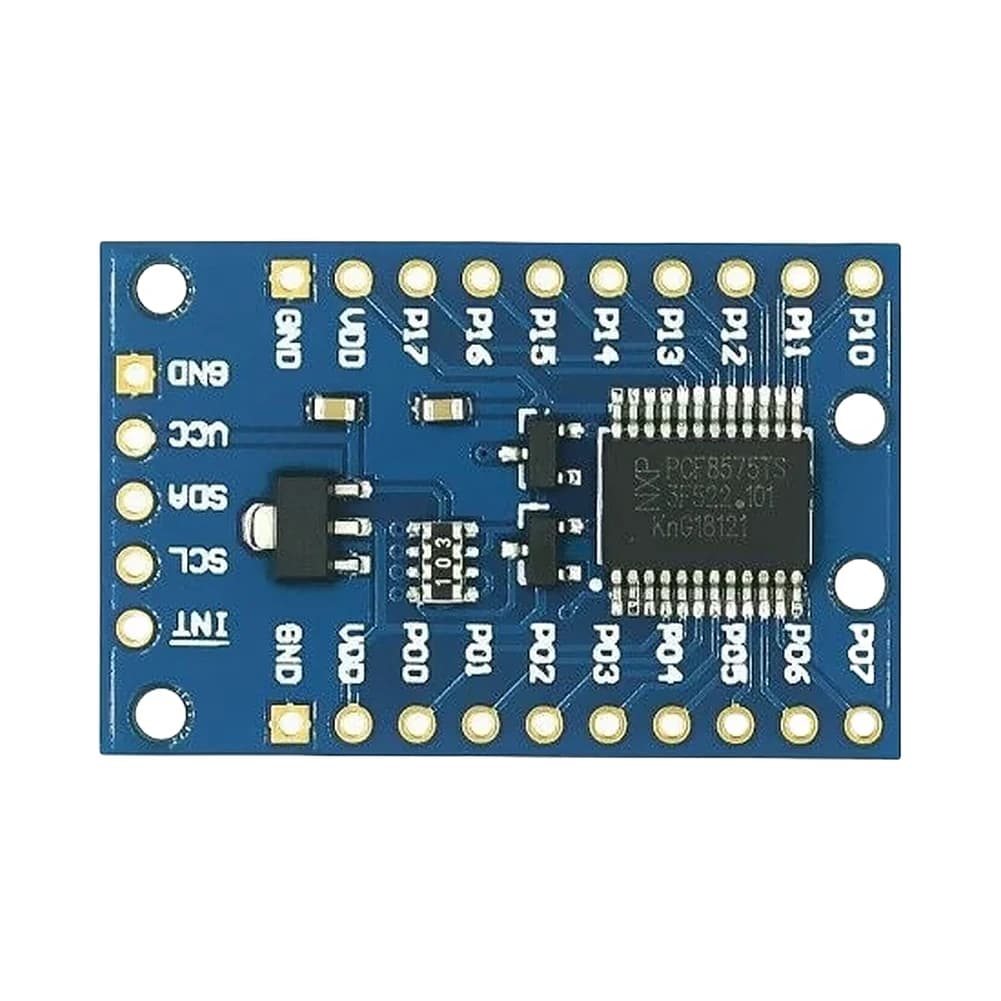 I/O PCF8575 Expansion Module I/O PCF8575 from I2C to 16 I/O, Shield I/O Extension IIC I2C Compatible with Arduino