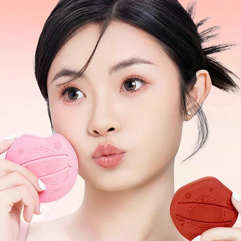 1 PCS Creative Foundation Powder Puff Super Soft Air Cushion Makeup Blender Sponge Wet And Dry Dual Use Cosmetic Applicator