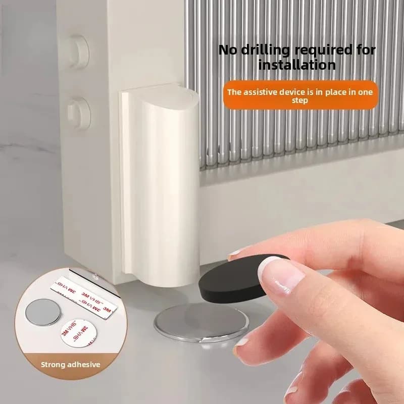 Fermaporta Magnetico, Protezione per Parete, Ammortizzatore Nascosto, Decorazione per la Casa, Accessori per Mobili