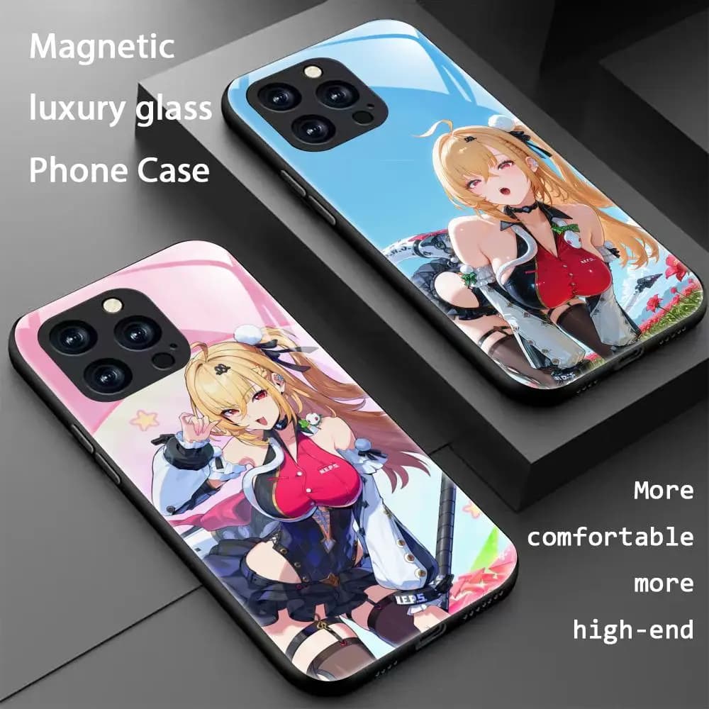 Zenless Zone Zero Cissia Phone Case For iPhone 17 16 15 14 13 12 11 X XR XS 8 Plus Mini Pro Max Glass Magnetic Phone Case