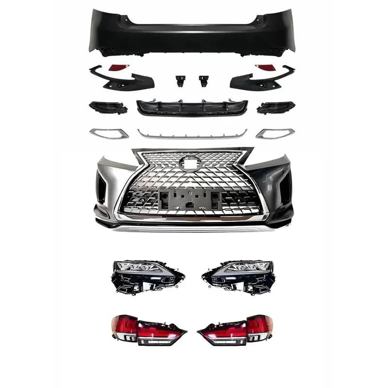 Vendita calda Bodykit per RX270 RX300 Rx350 2009-2015 Aggiornamento al 2020 Faro LED Facelift stile originale