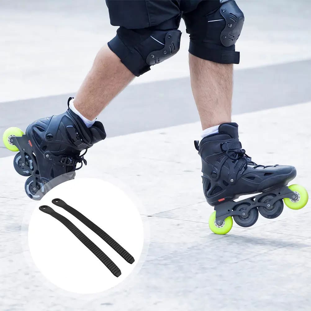 6 Pezzi Cinghie di Ricambio per Pattini in Linea, Cinghie per Pattinaggio a Rotelle, Cinghie a Scala per Attacchi Snowboard, Ricambi per Pattinaggio Outdoor