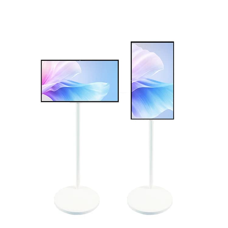 27Inch Portable Smart Touch Screen Monitor Android TV Smart Televisor for Work Mobile TV Display Standing