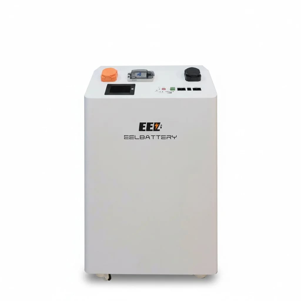LiFePO4 Battery Container, 48V 16S 280Ah 306Ah, Iron Vertical Box, DIY Kit with JK inverter BMS, Solar Energy Accumulation