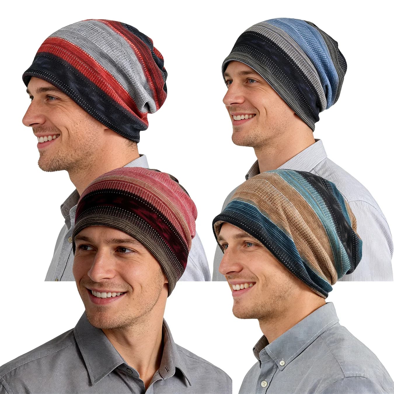 Berretto in pile a righe alla moda: versatile, confortevole, alla moda, personalizzato e un must per le tendenze stagionali