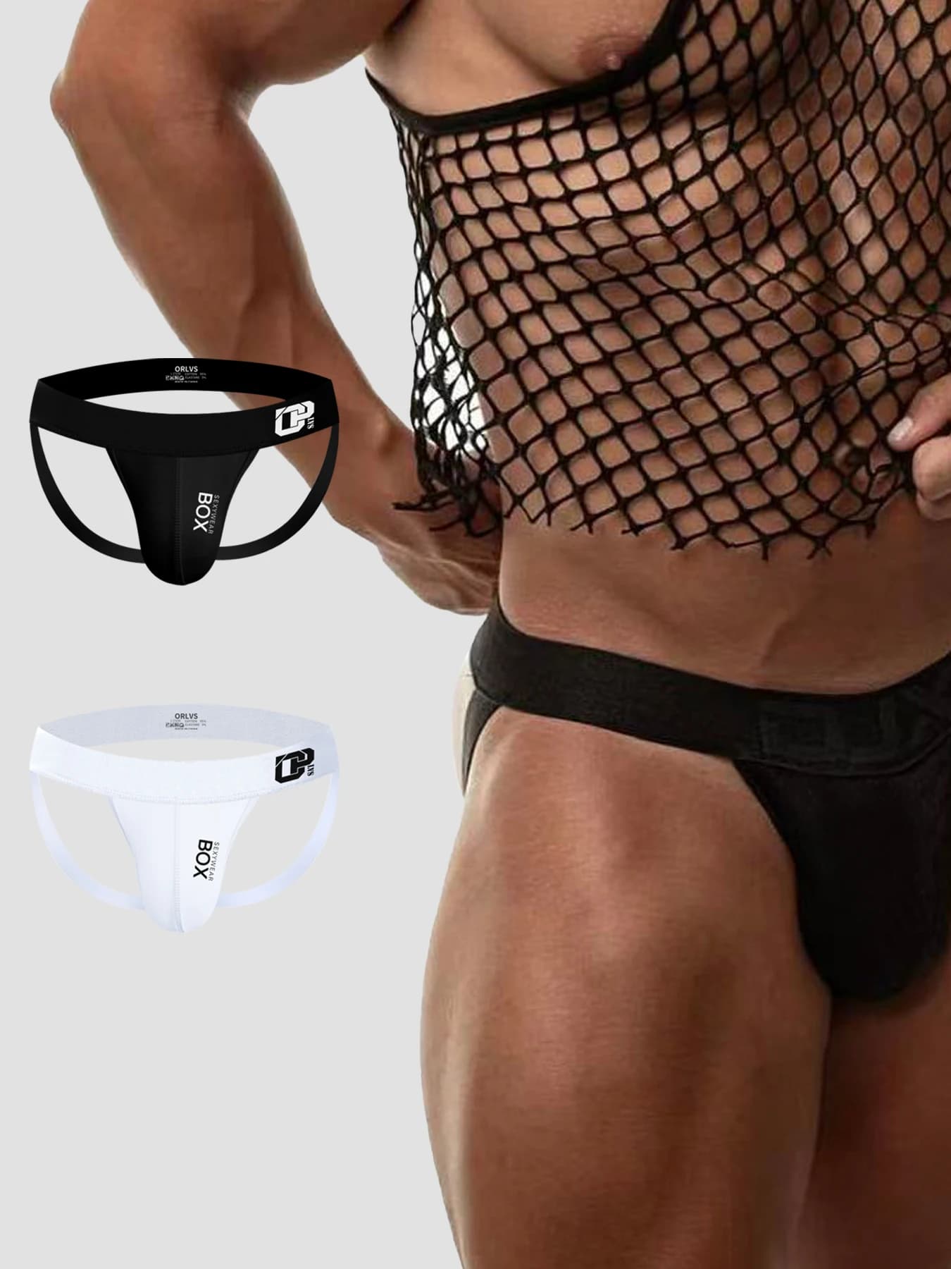 2Pcs Sexy Gays Men Underwear Panties Cotton Breathable Men Thong Sexy Sissy Bikini Man Jockstrap Men's Lingerie G String