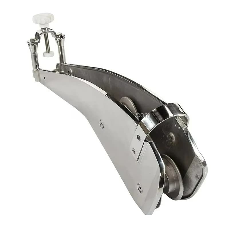 Accessori per barche Staffa di ancoraggio in acciaio inossidabile 316 Rullo di prua di ancoraggio da 670 mm per ancoraggio Delta