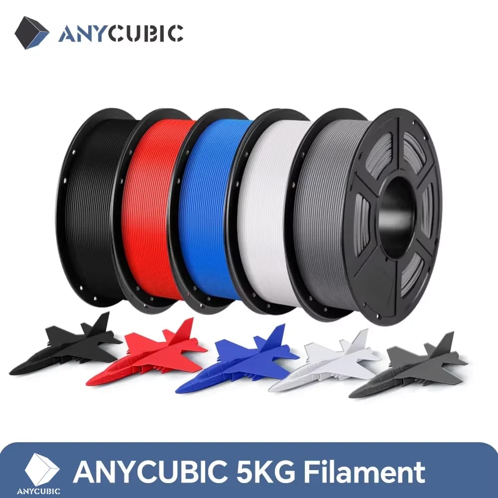 5KG ANYCUBIC PLA Filament 1.75mm Ecological For 3D Printer FDM 3D Printer Material 3D Printer S1C K3C FDM