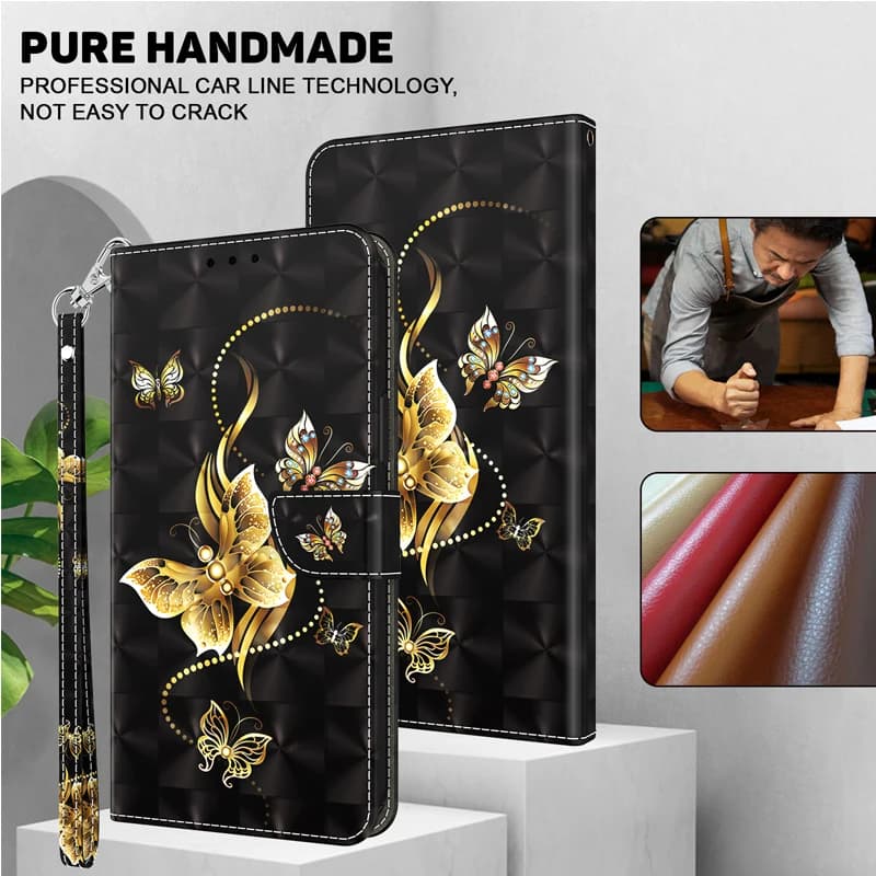 Leather Case For Huawei Y6 P30 P Smart Nova 4E Pro 2019 Honor 8A 10i 20i Play 8A Pro Lite Wallet Case Enjoy 9S Flip Wallet Funda