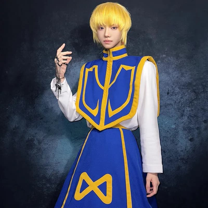 Hunter Anime Kurapika Cosplay Costume Cos Convention Halloween Christmas Giftx;8's,6;