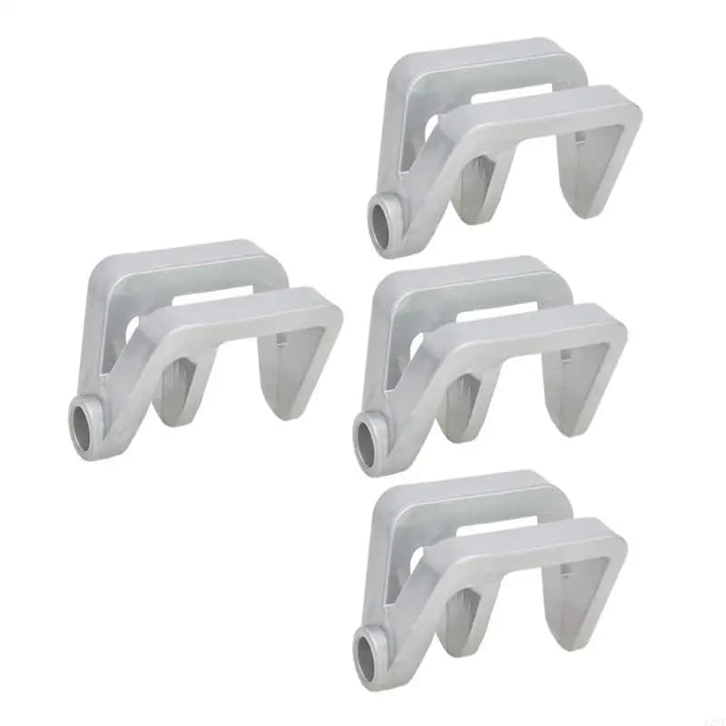 A2UF 4 pezzi Durevolezza Paraurti impermeabilizzato Versatile Gancio marino per kayak Clip per pagaie durante l'attracco e le