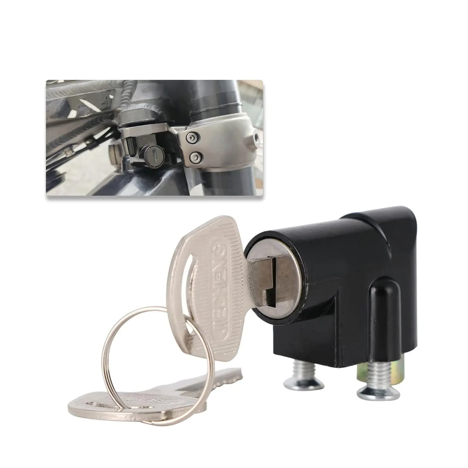 Front lock for Surron Light Bee Steering Head Handlebar Fork Electric Bike Lock Dirt Bee X/S/X160/ X260